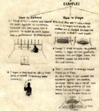 text fot freshly torn bread arranged